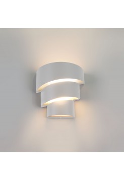 HELIX белый уличный настенный светодиодный светильник 1535 TECHNO LED